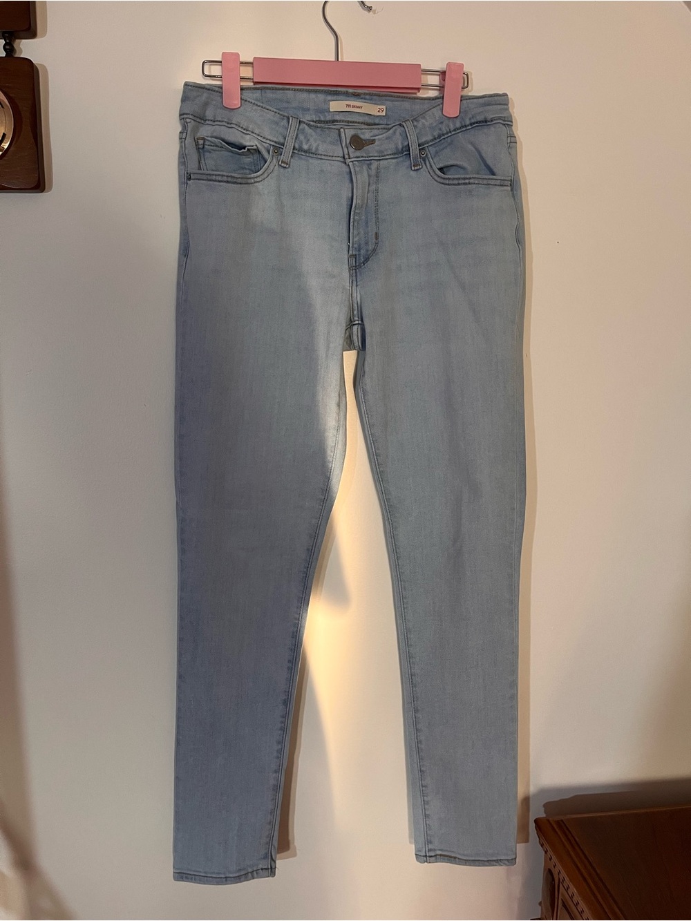 Women’s Light Blue Skinny Jeans - Stretch Denim